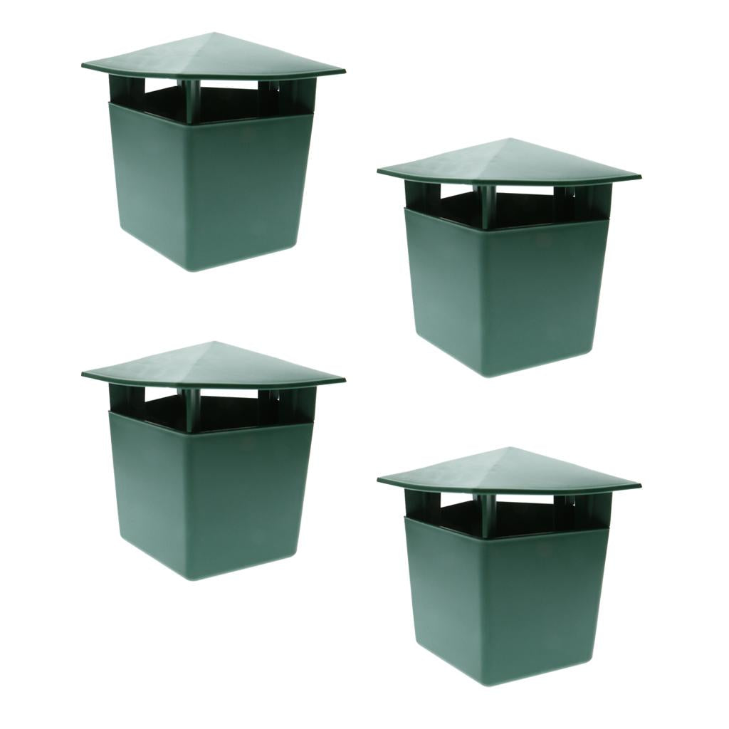 4Pcs Eco-friendly Snail Cage House Catcher Trap Pest Control 10x11cm