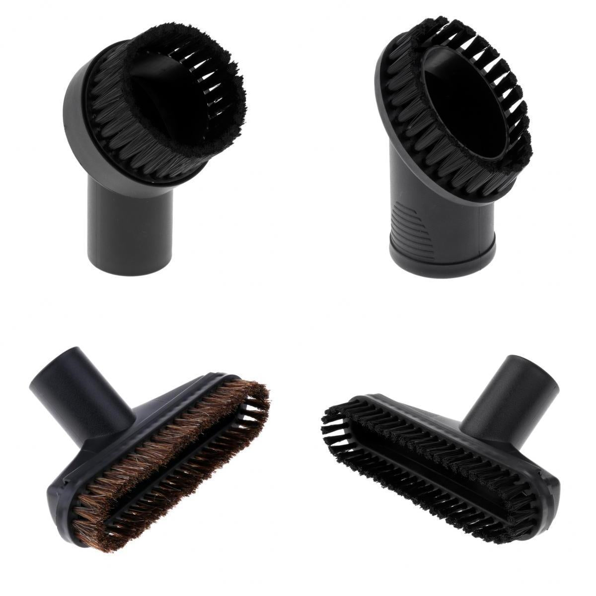 4pcs 32mm/1.25 Universal Soft Vacuum Cleaner Brush Heads Replacement "