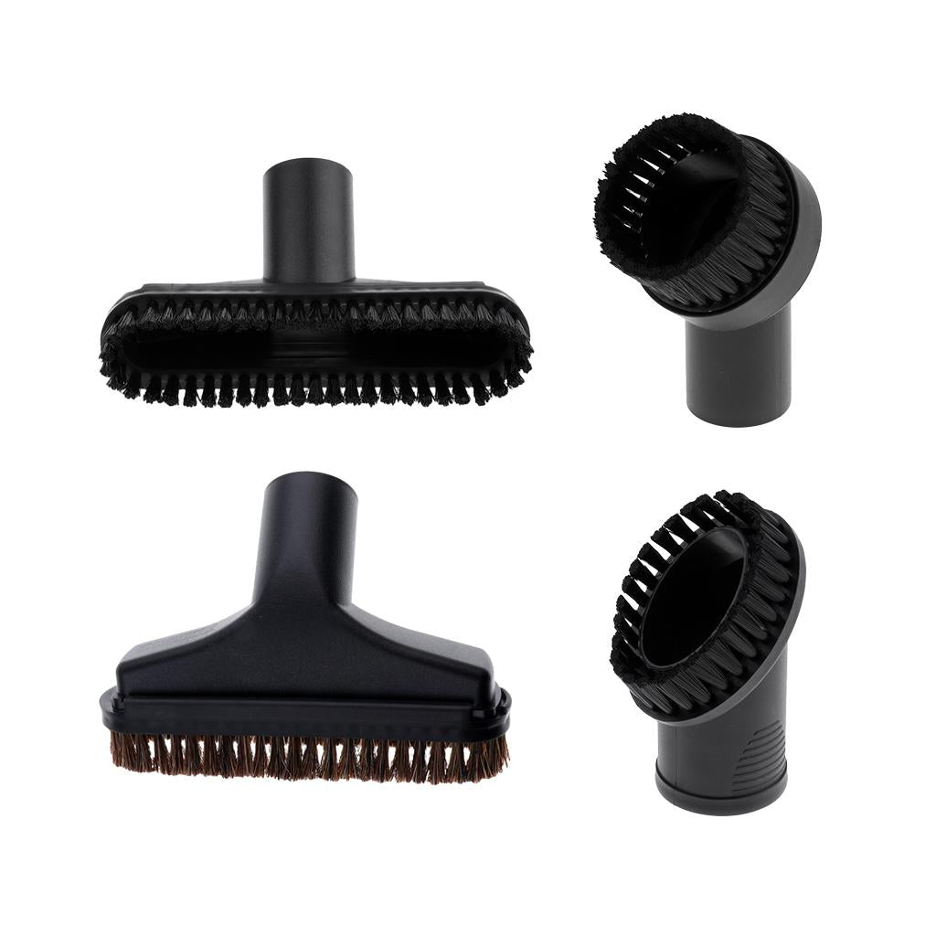 4pcs 32mm/1.25 Universal Soft Vacuum Cleaner Brush Heads Replacement "