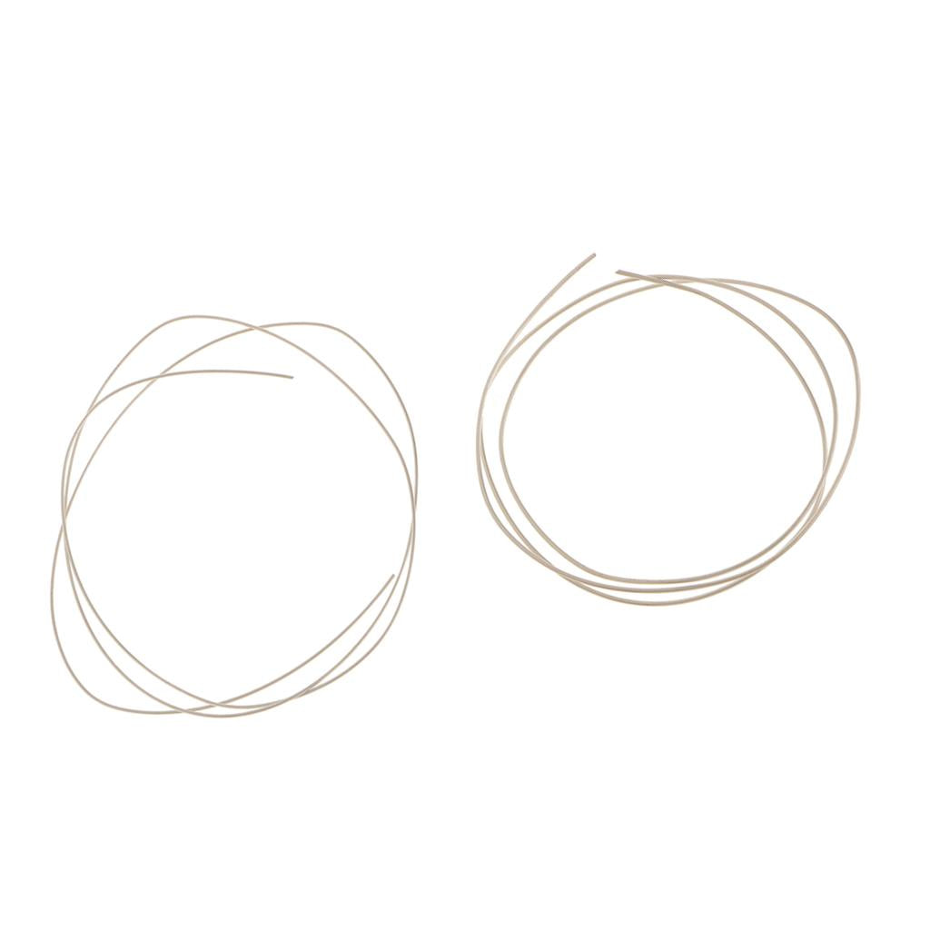 2 Pieces 925 Solid Sterling Silver Strip Wire 0.6mm 0.8mm DIY Jewelry Making