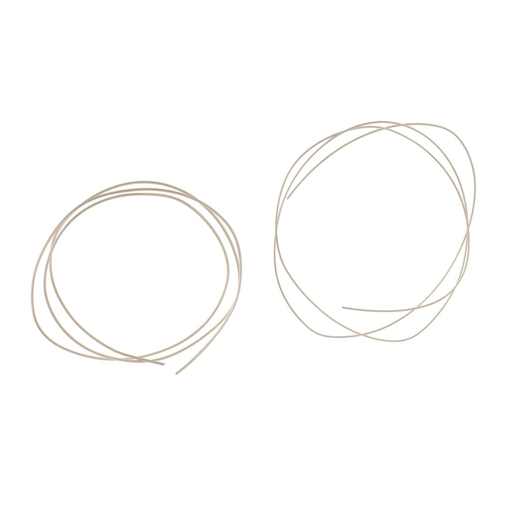 2 Pieces 925 Solid Sterling Silver Strip Wire 0.6mm 0.8mm DIY Jewelry Making