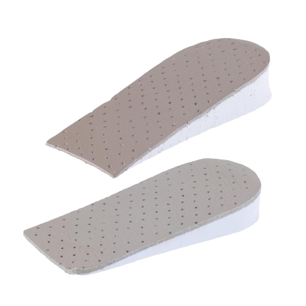 2pcs Invisible Shoes Insole Insert Increased Height Taller Lift Half Pad