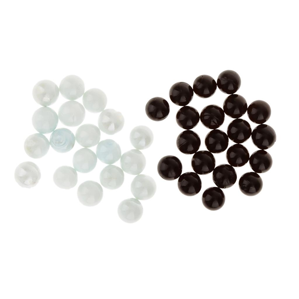 40 Pieces 16mm Assorted Glass Marbles Traditional Game Play Toys