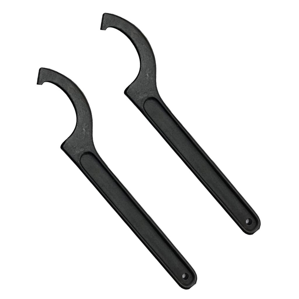 2x High Carbon Steel ER Hook Wrench Spanner CNC Collet Chuck Clamping 28-32