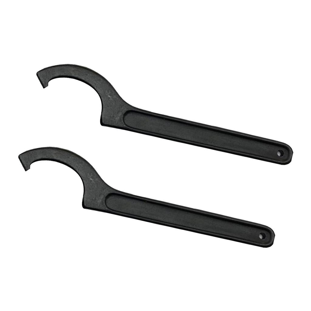 2x High Carbon Steel ER Hook Wrench Spanner CNC Collet Chuck Clamping 28-32
