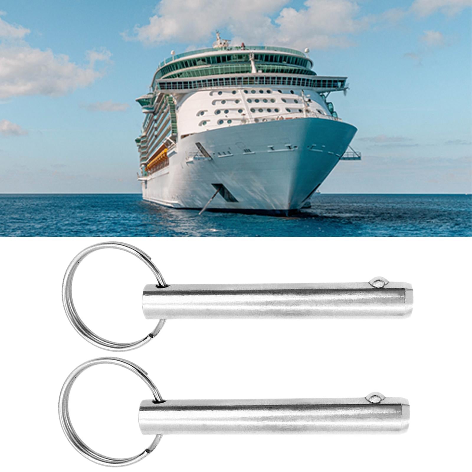 2pcs 10mm Diameter Quick Release Pull Ring Detent Pin