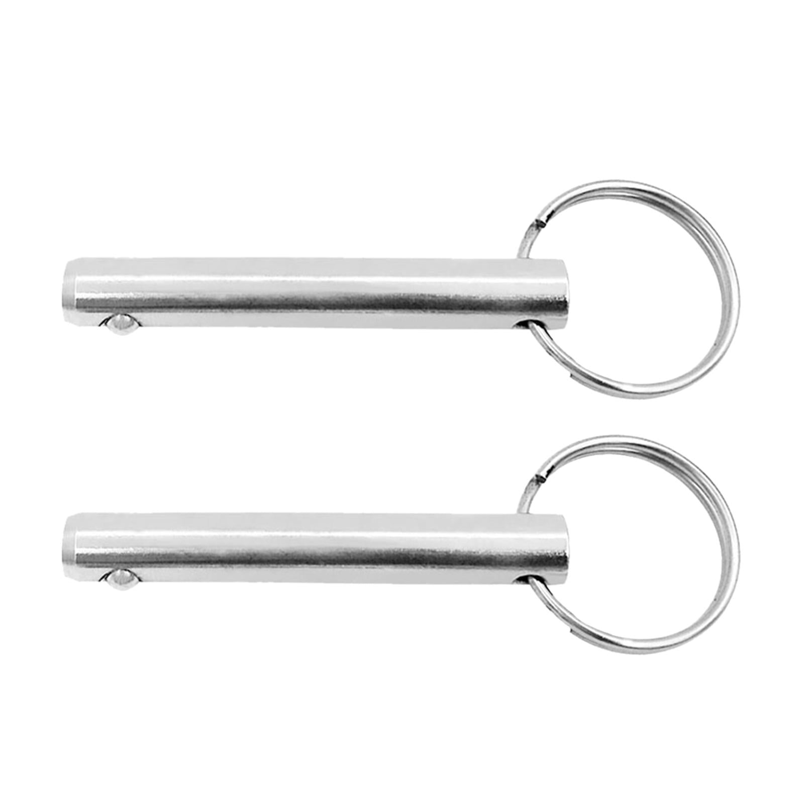2pcs 10mm Diameter Quick Release Pull Ring Detent Pin