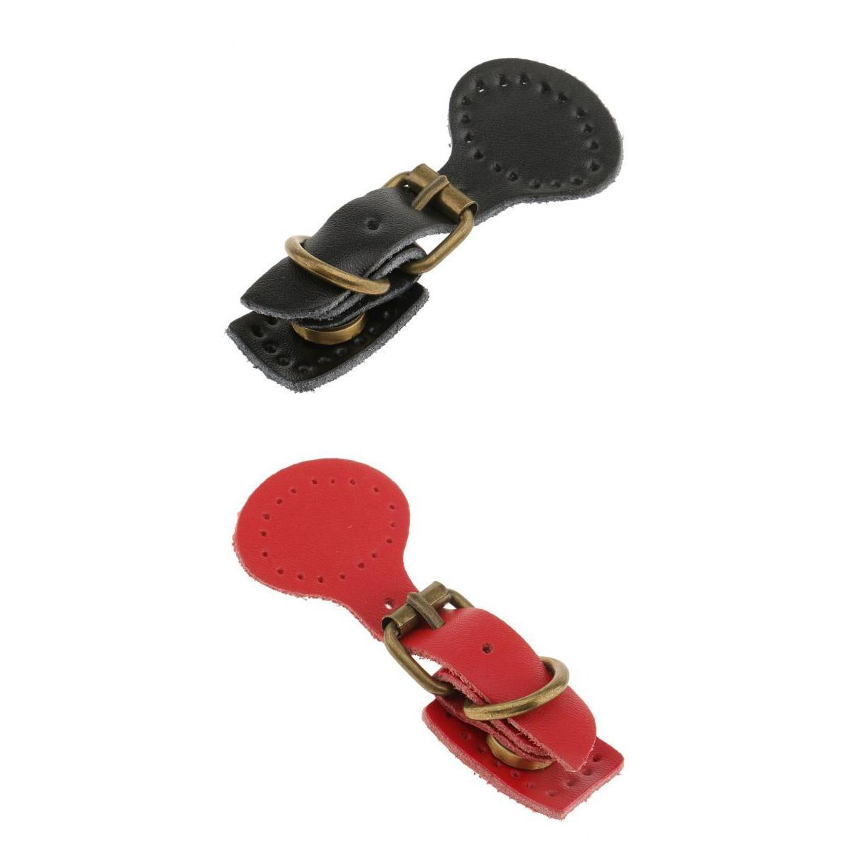 2 Sets Sew on Leather Magnetic Snap Buckles DIY Bag Handbag Replacement