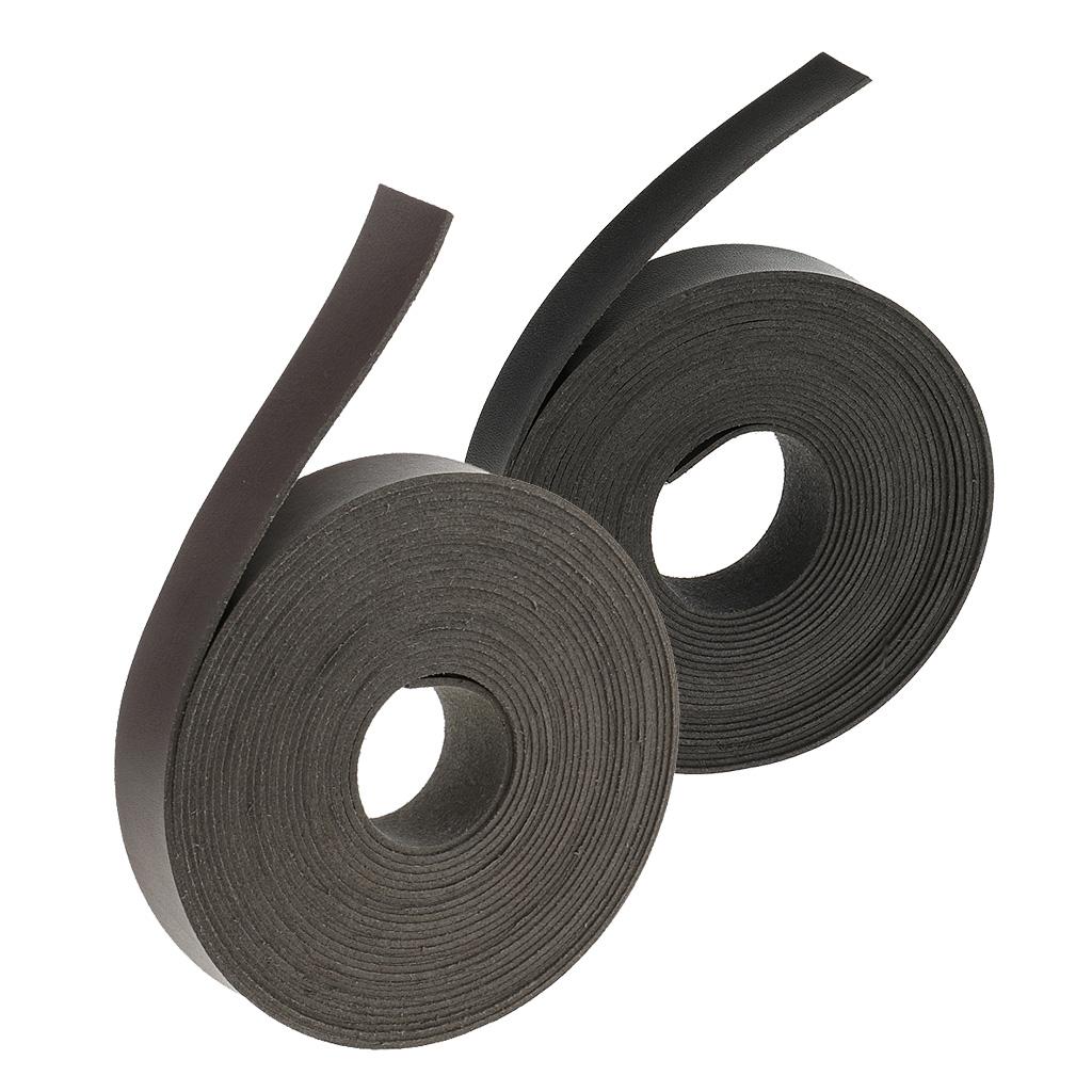 2Pcs 5 Meters DIY PU Leather Straps Strips for Leather Crafts 2cm Wide