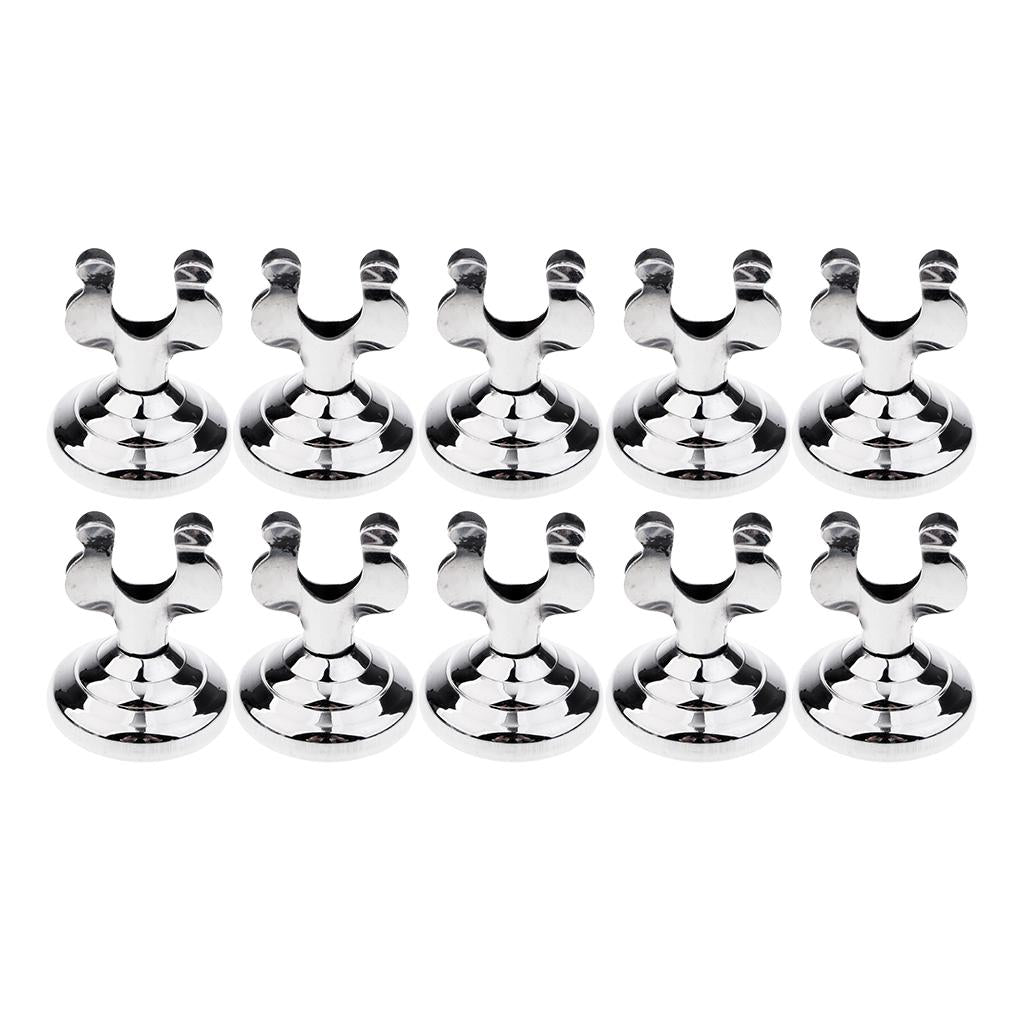 10pcs Restaurant U Shaped Number Card Table Holder Stand Place Card Holder