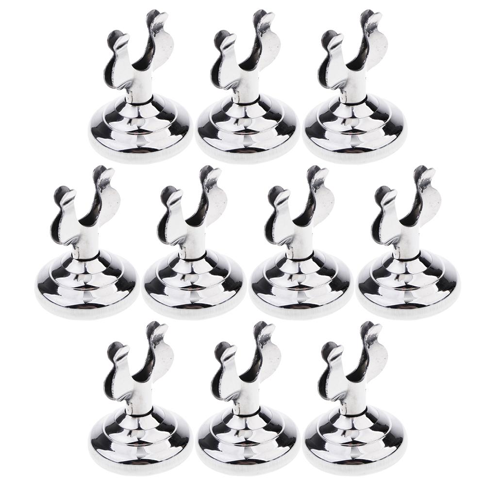 10pcs Restaurant U Shaped Number Card Table Holder Stand Place Card Holder