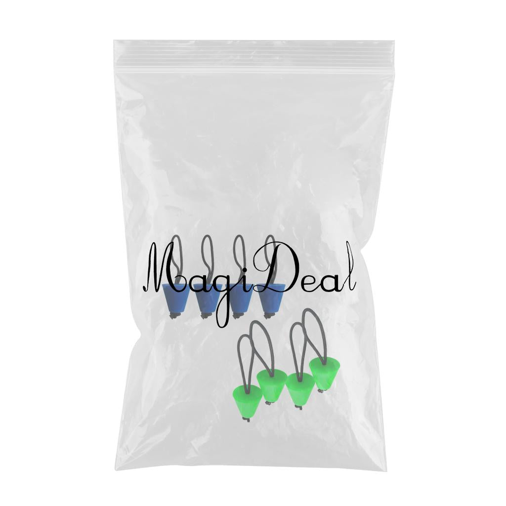 8 Pieces Rubber Universal Kayak Canoe Scupper Plugs Drain Holes Stopper Bung