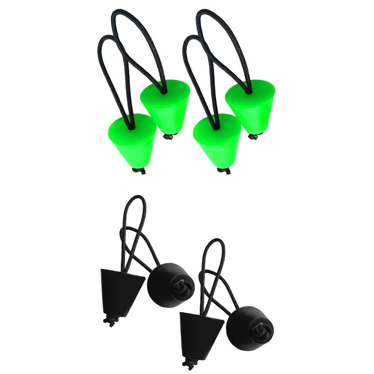 8 Pieces Universal Kayak Fishing Boat Scupper Plugs Drain Holes Stopper Bung