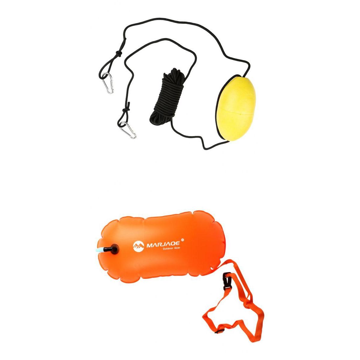 30 Feet Kayak Drift Anchor Tow Rope Tow Line Throw Line Swimming Bag Buoy