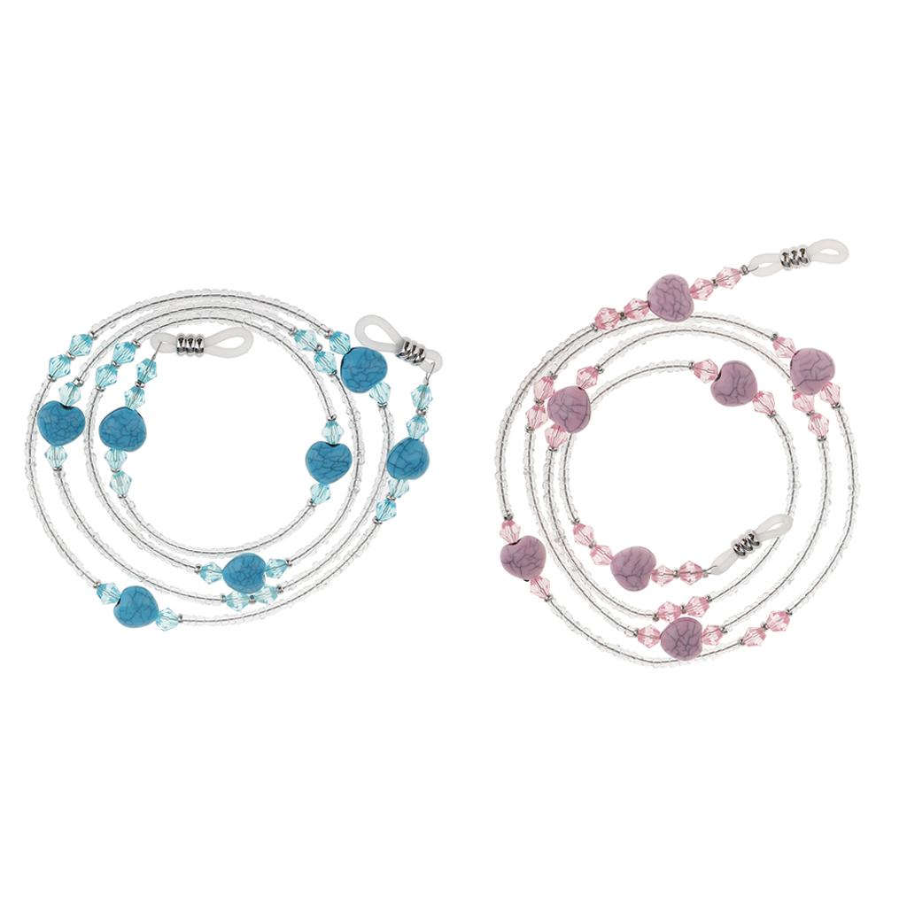 Anti Slip Eyeglass Reading Glasses Cord Holder Necklace Sunglass Neck Strap