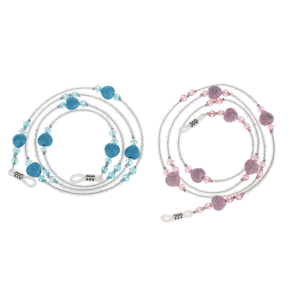 Anti Slip Eyeglass Reading Glasses Cord Holder Necklace Sunglass Neck Strap