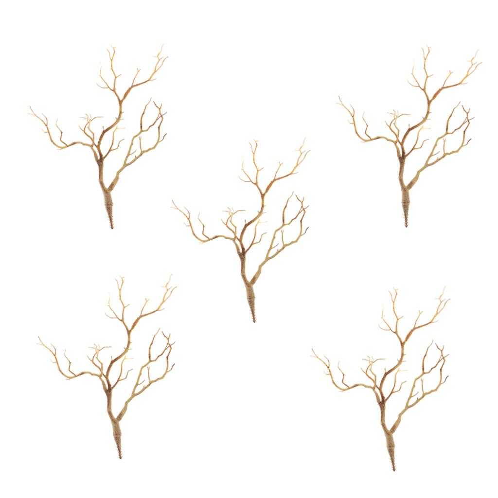 5x Artificial Branches Small Trees Twig Branch Table Decoration Coffee
