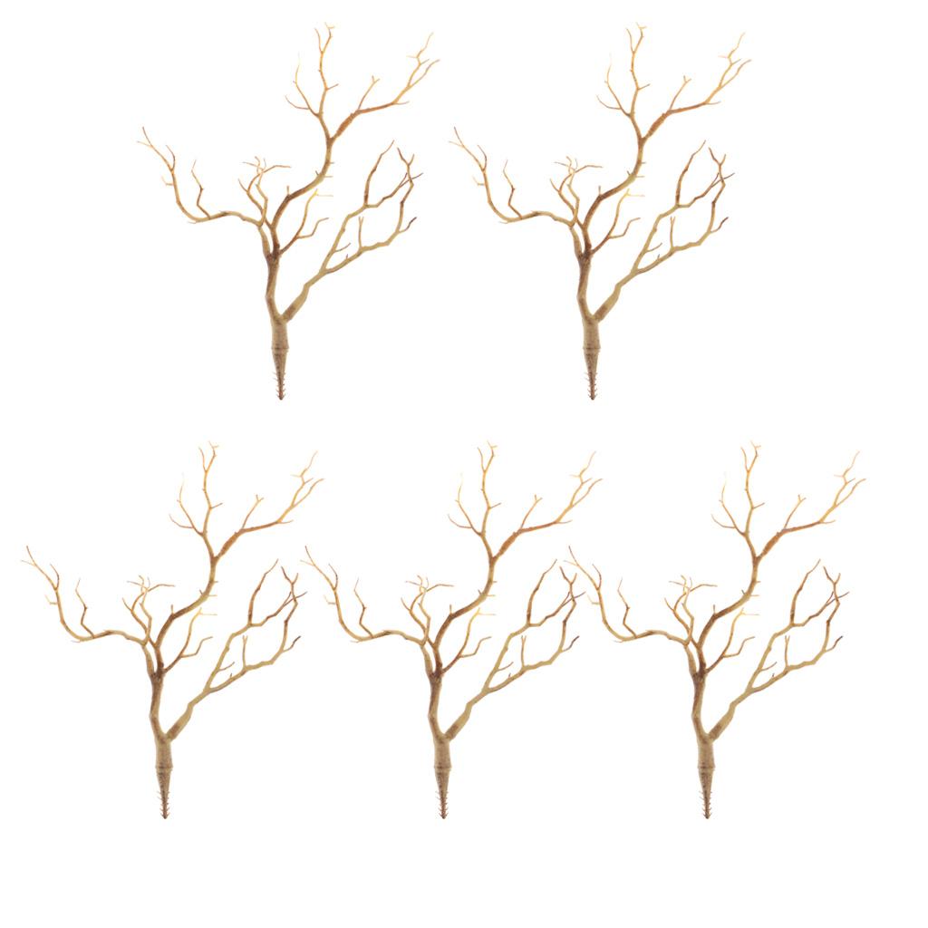 5x Artificial Branches Small Trees Twig Branch Table Decoration Coffee
