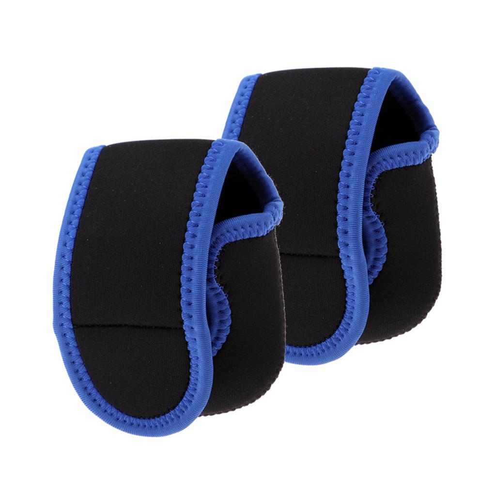 2pcs Baitcasting Reel Bag Cover Fishing Reel Pouch Protective Case Storage