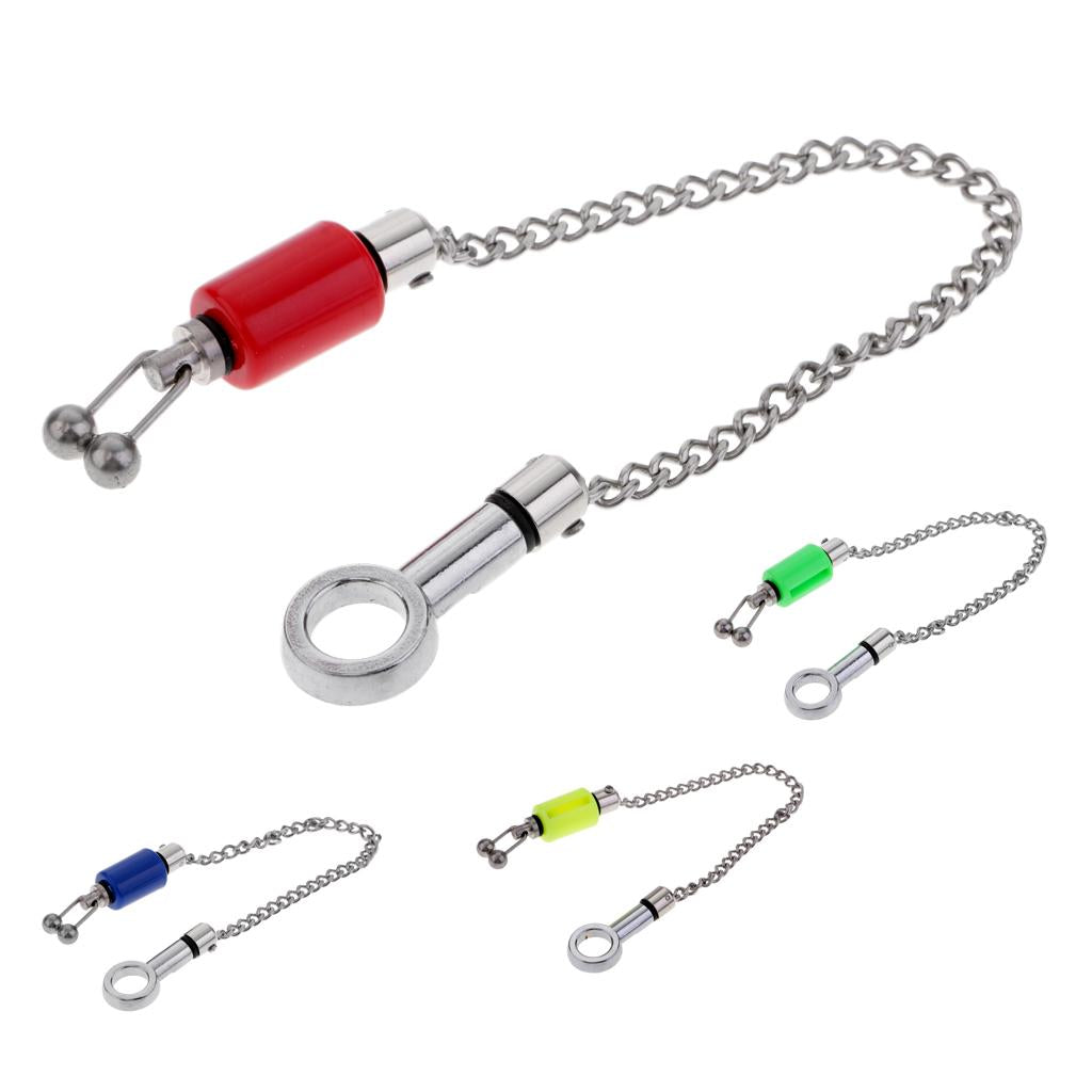 4 Pieces Slim Line Carp Fishing Indicator Bite Alarm Chains Fishing Tackle