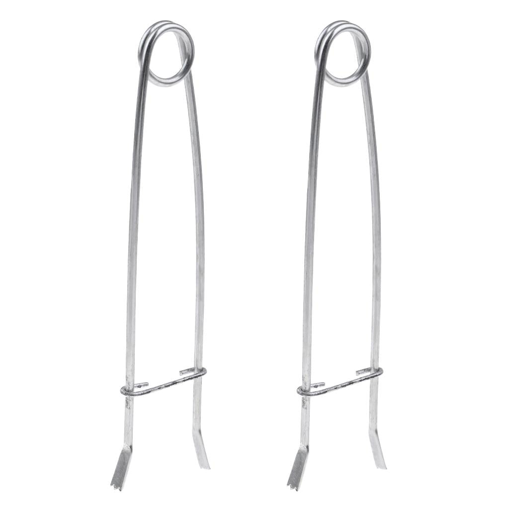 2 Pieces Fishing Bait Lure Pick up Hook Tool Fish Mouth Opener Gear Spreader