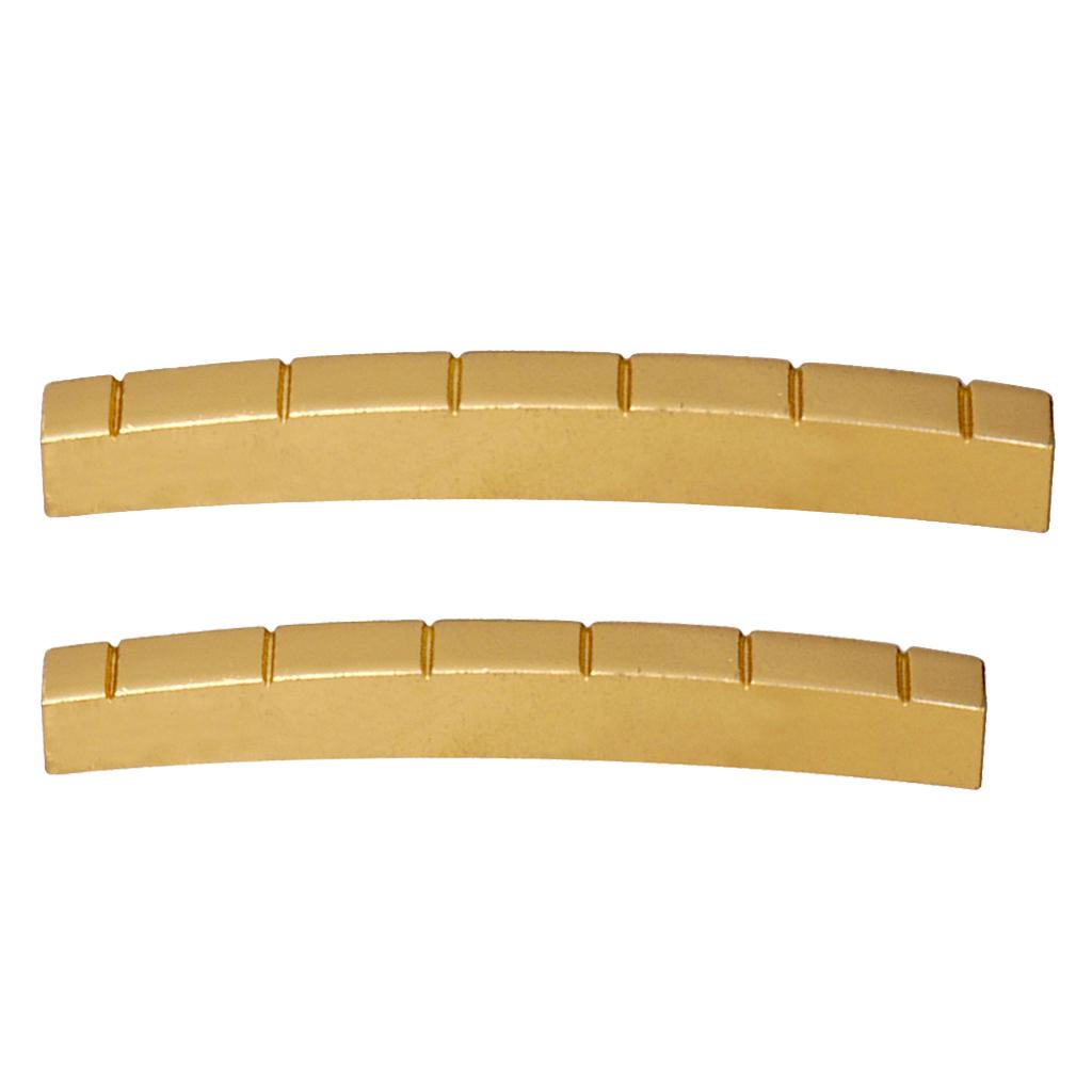 6 String 42mm 43mm Slotted Curved Nut for TL ST Electric Guitar Parts