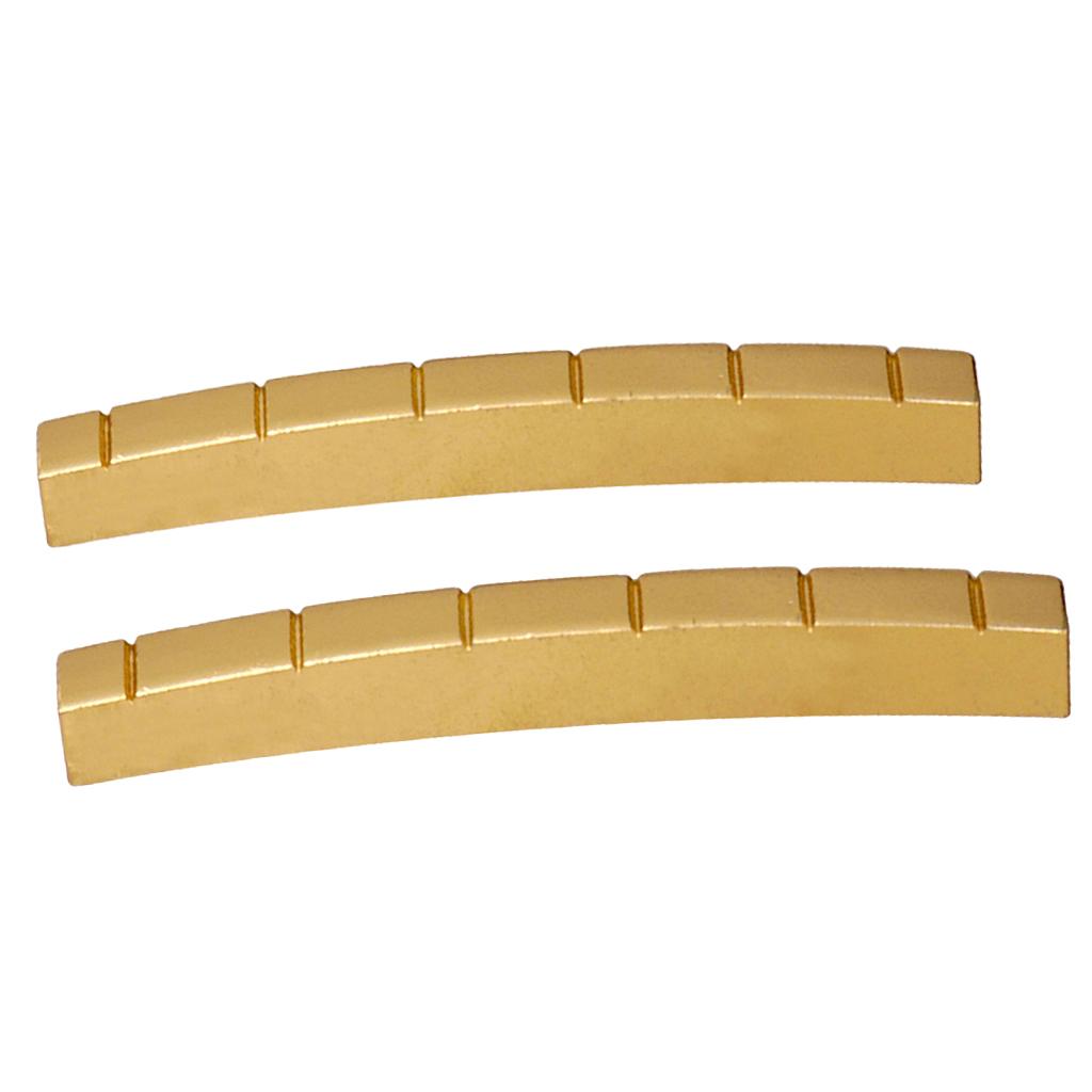 6 String 42mm 43mm Slotted Curved Nut for TL ST Electric Guitar Parts