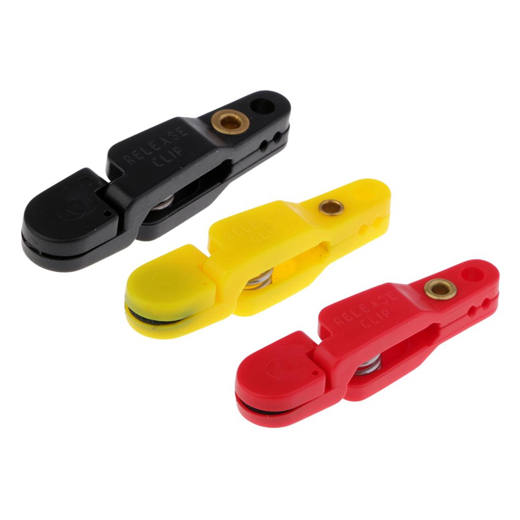 3pcs Snap Release Clip for Weight, Planer Board, Kite, Heavy Tension Clips