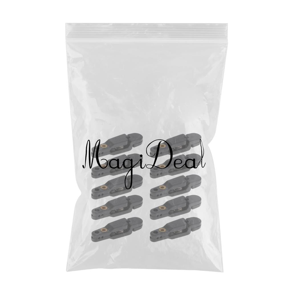 10x Snap Release Clip for Weight Planer Board Kite Offshore Fishing Black
