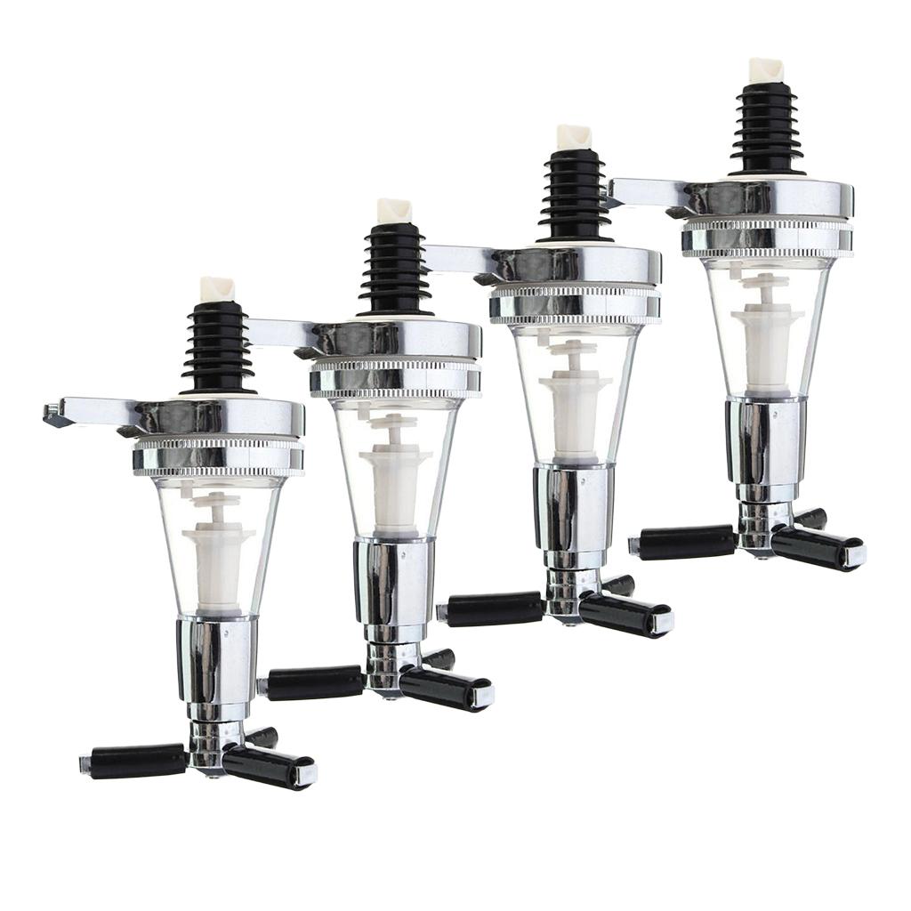 4pcs Bar Butler Wall Wine Liquor Beer Shot Dispenser Bottle 30ml
