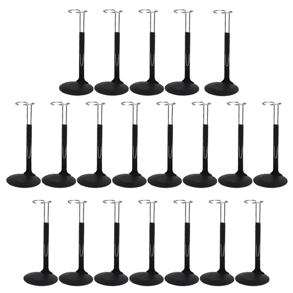 1/6 Scale Metal Display Stand Base for 12'' Action Figures Doll Toys 20pcs