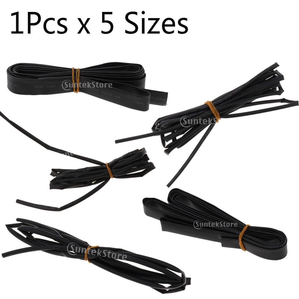 1Set Ratio2:1 Waterproof Heatshrink Tube Tubing Heat Shrink Sleeve Wrap 2M