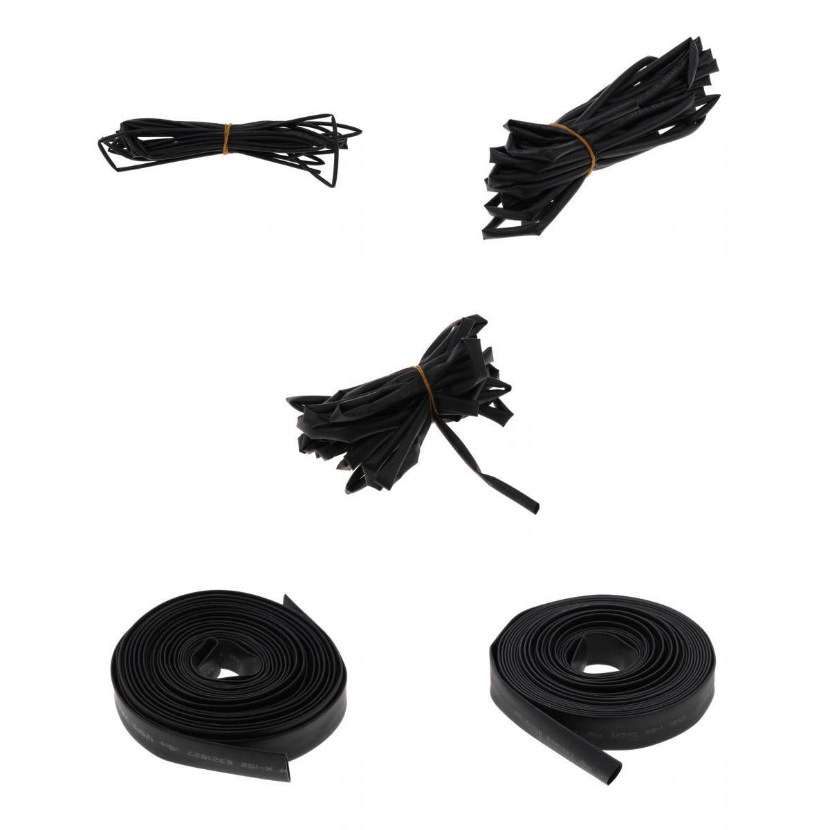1Set Ratio 2:1 Waterproof Heatshrink Tube Tubing Heat Shrink Sleeve Wrap 5M