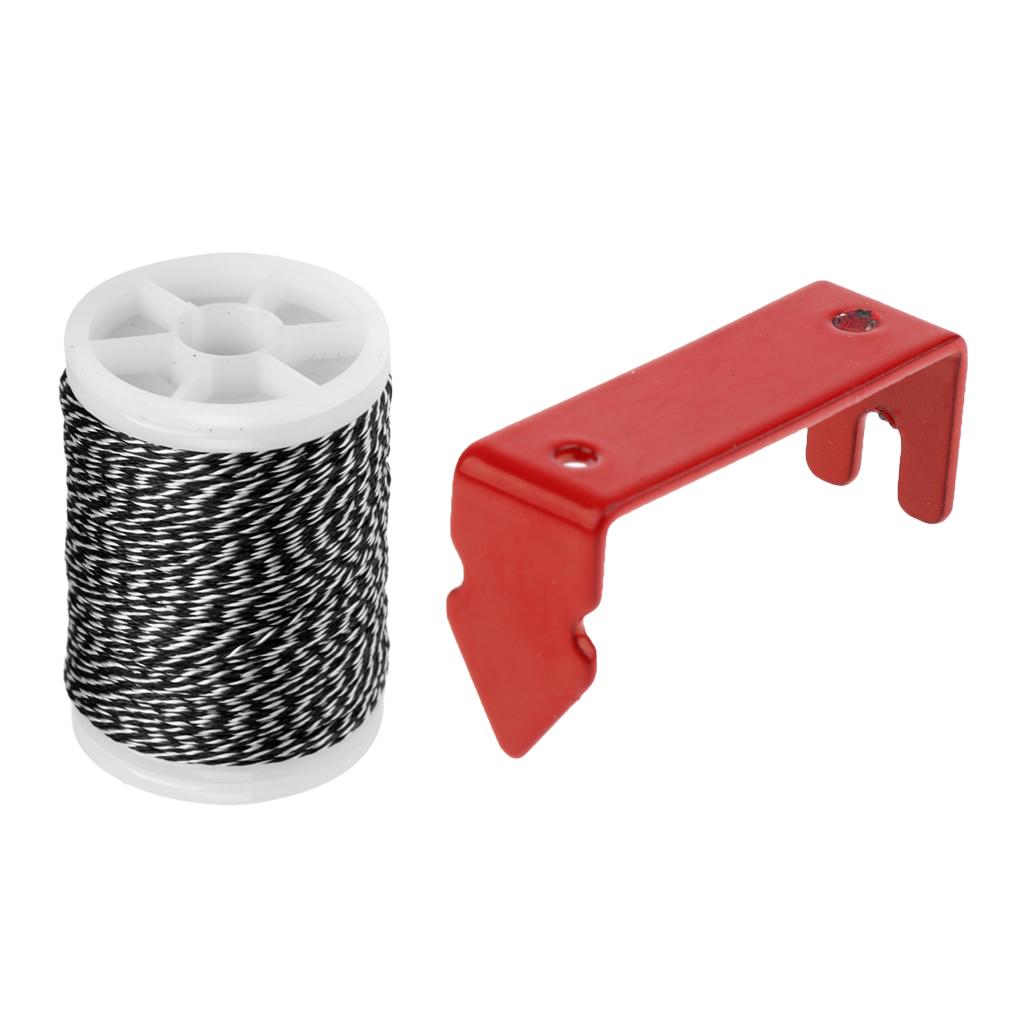 110m 0.4mm Bowstring Material Serving Thread + Bow String Separator Tool