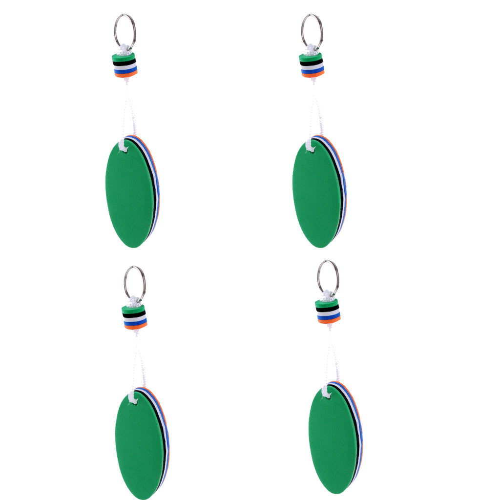 4Pcs Sailing Boating Keyring Floating Key Ring for Kayak Canoe Yacht Boat
