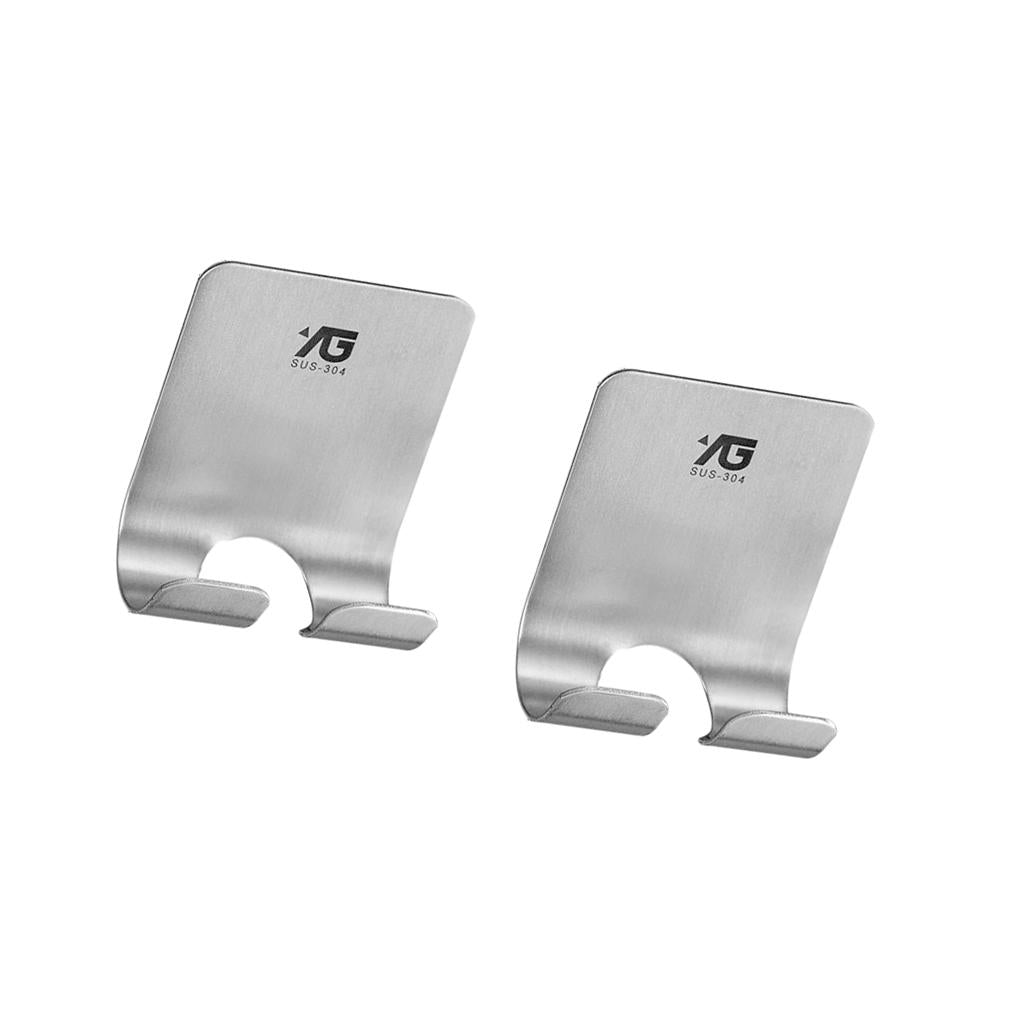 2 pieces Power Plug Socket Hook Rack Holder Hanger Home Wall Decor Organizer