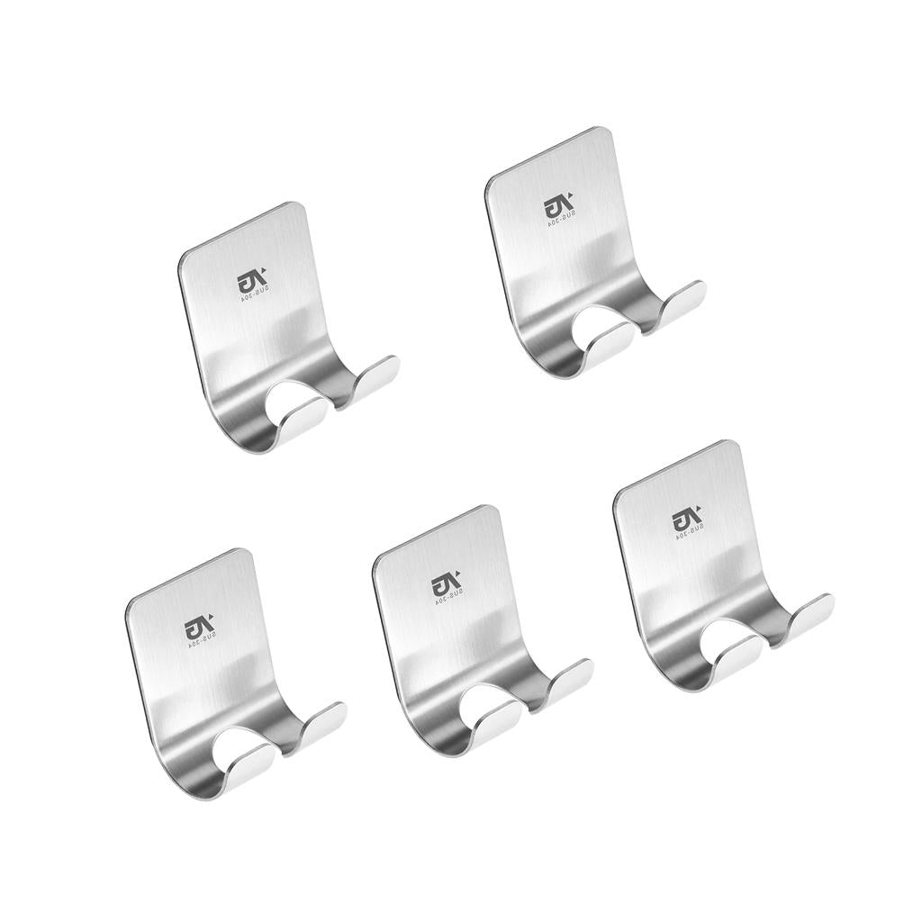 5 pieces Power Plug Socket Hook Rack Holder Hanger Home Wall Decor Organizer