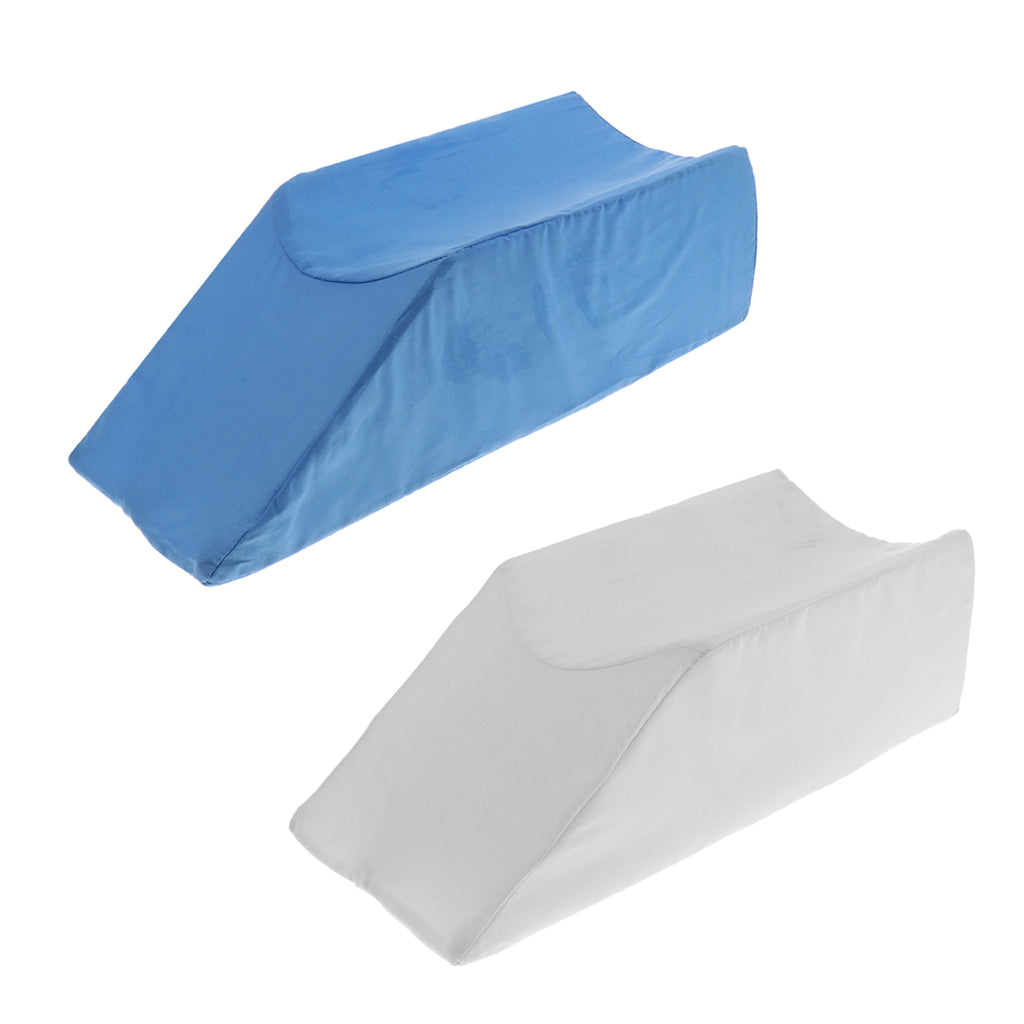 2pcs Foam Leg Elevator Cushion with Washable Cover Support Pillows