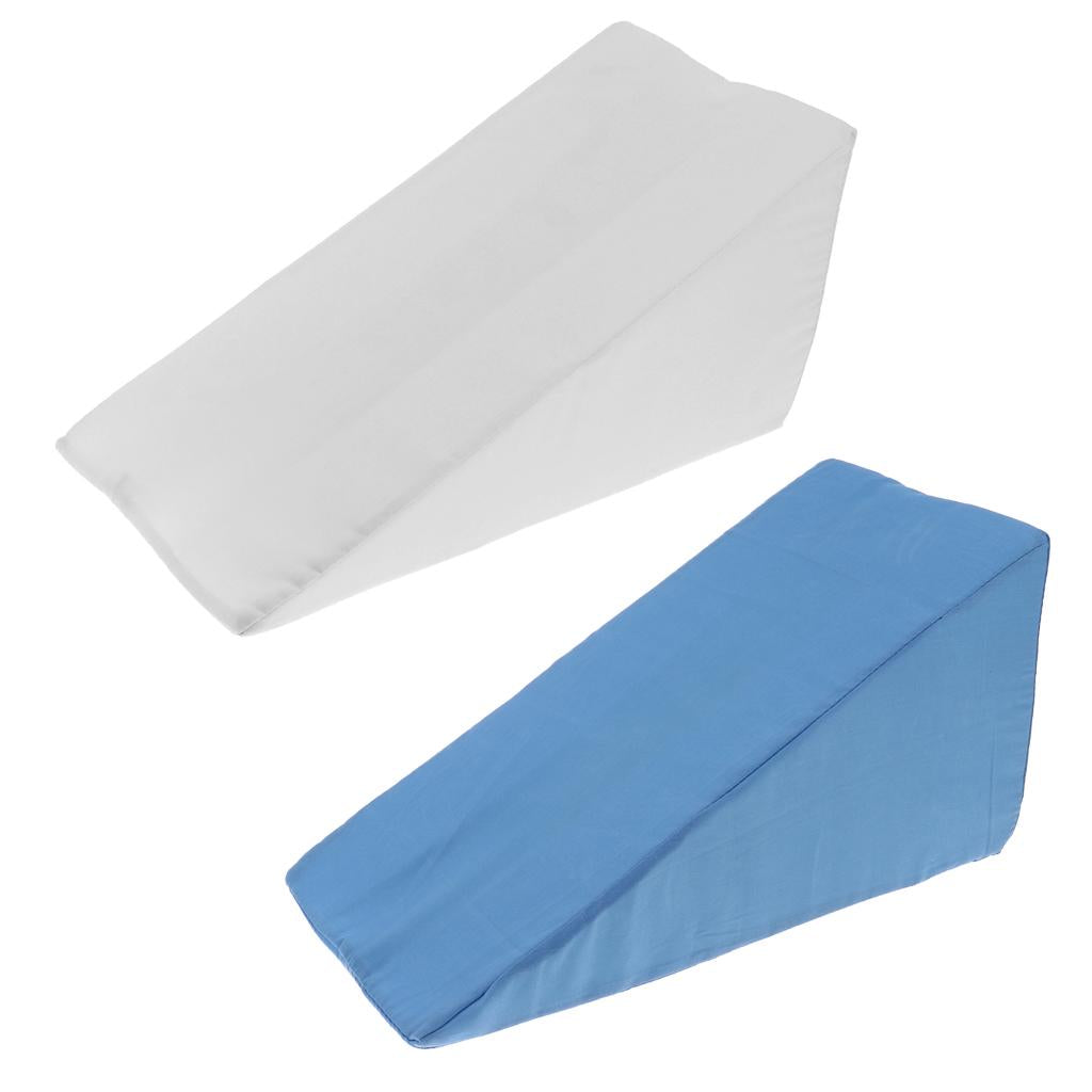 2pcs Washable Cover Foam Wedge Pillow Foot Leg Support Cushions