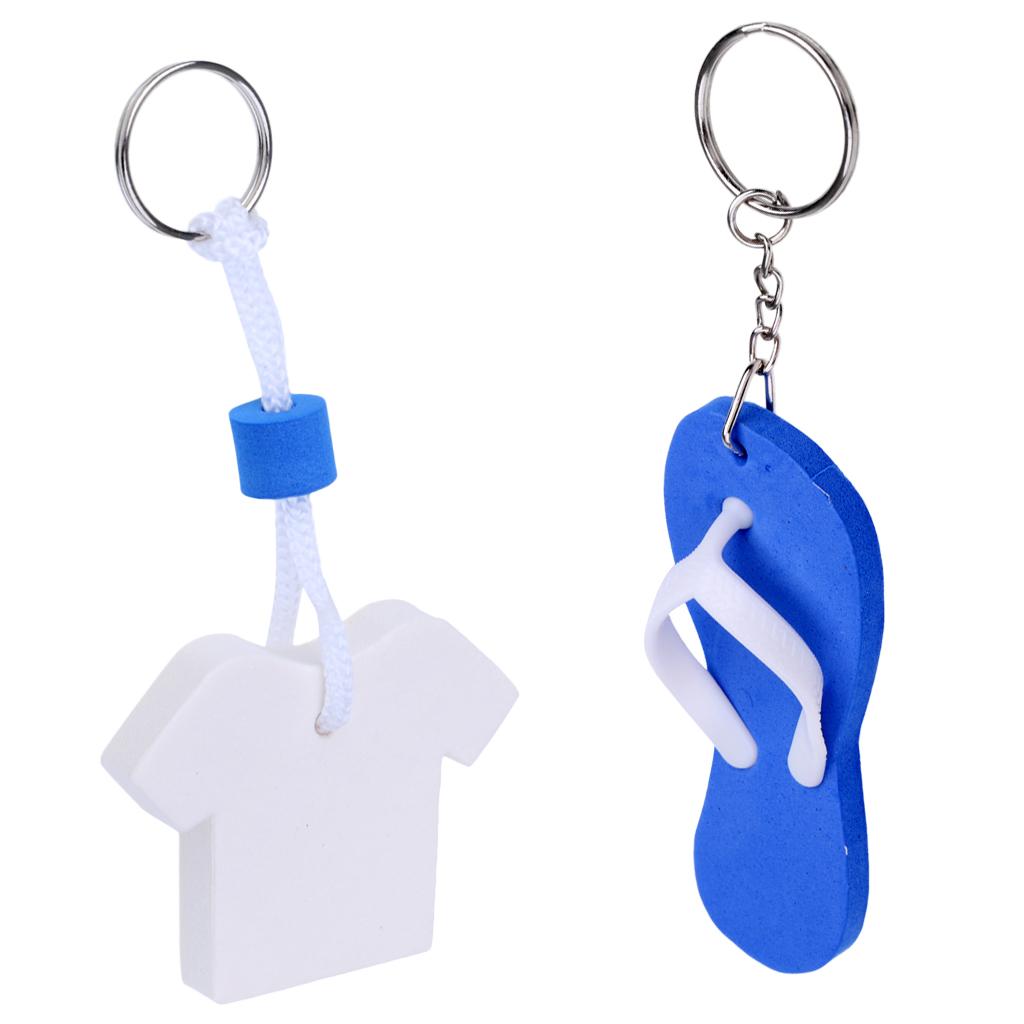 2 Set Yachting Boating Floating Marine Key Chain Novelty Key Ring Keyring