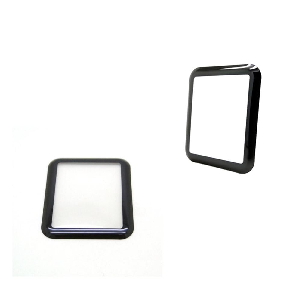 2 Pack 9H 3D Tempered Glass Screen Protector For iWatch Apple Watch 42MM