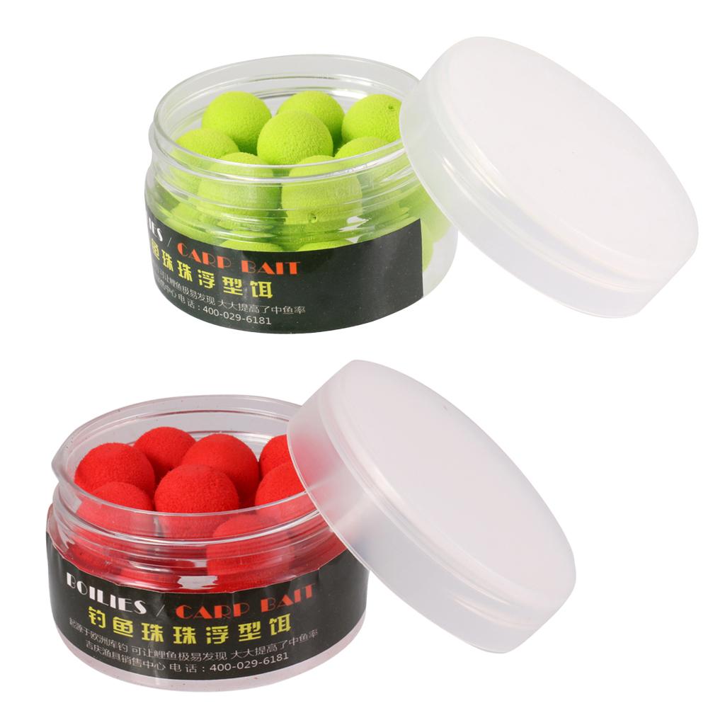 2 Box Boilies Carp Bait Floating Fishing Lure Baits Fish Beads Smell Ball