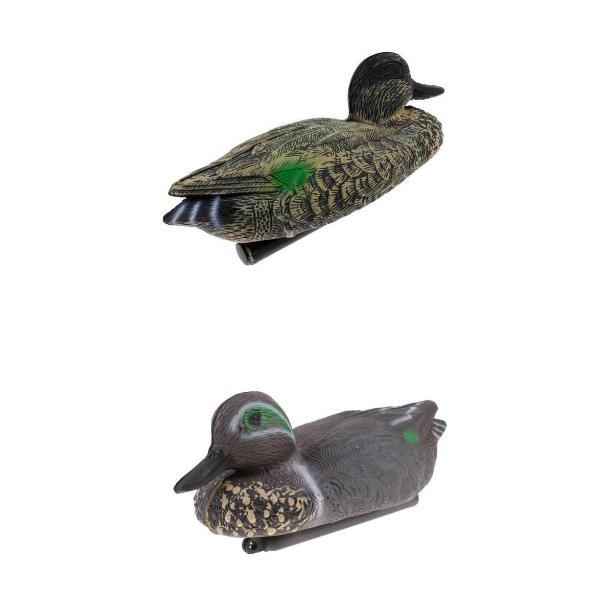 2pcs Lifelike Duck Floating Hunting Shooting Drake Duck Decoy Garden Decor