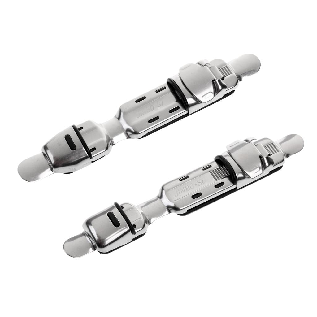 2pcs Adjustable Fishing Reel Seat Deck Wheel Rod Clip Pole Fitted Deck Tool