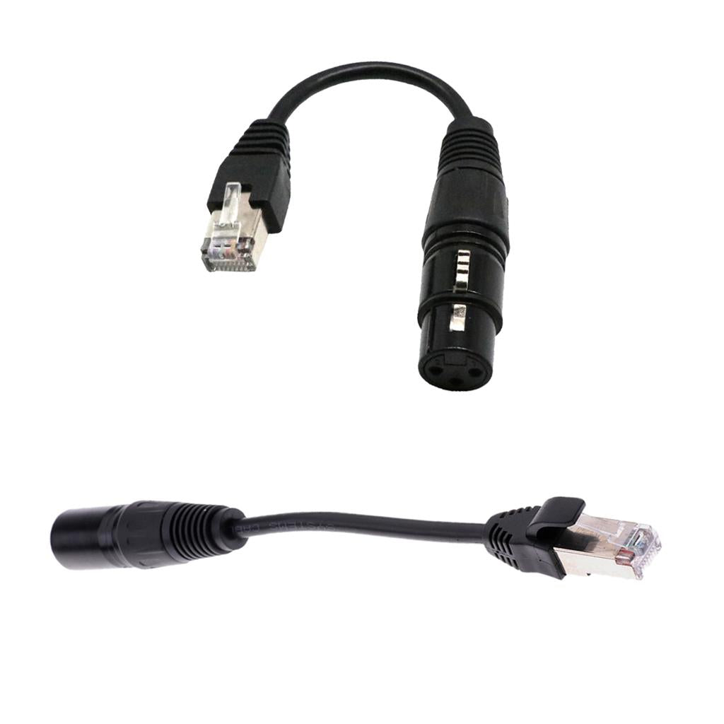 2 Pieces Network Connector Adapter Converter Cables