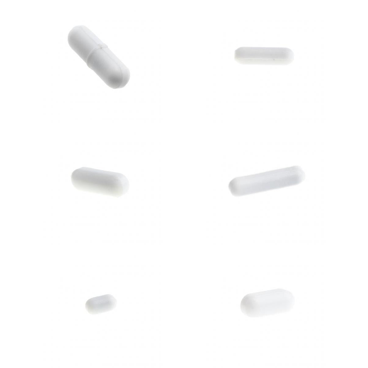 6pcs PTFE Magnetic Stirrer Mixer Stir Bar Science Lab Experiment Equipment