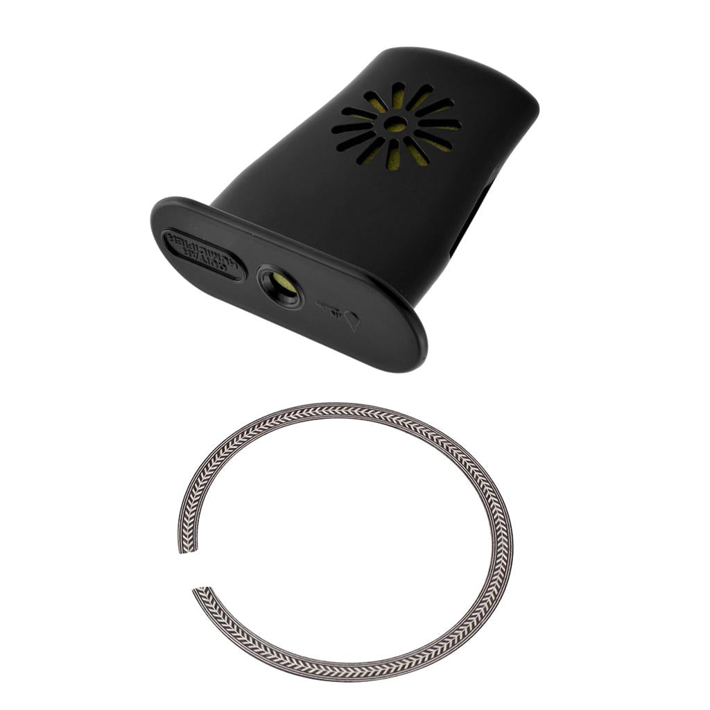 Acoustic Guitar Soundhole Rosette+Sound Holes Humidifier Moisture Reservoir