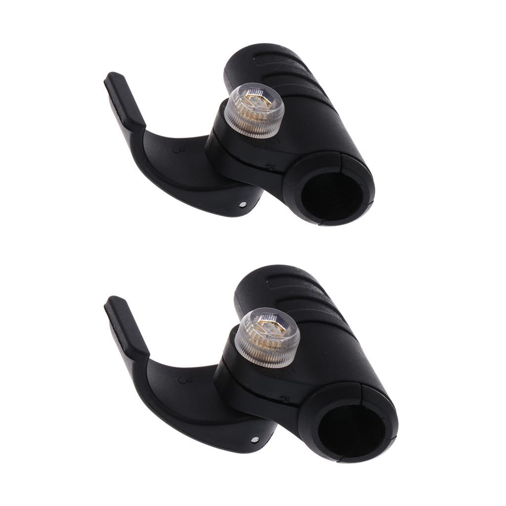 2x Plastic Walking Pole Quick Flip Lock for 16mm 18mm Hiking Trekking Stick