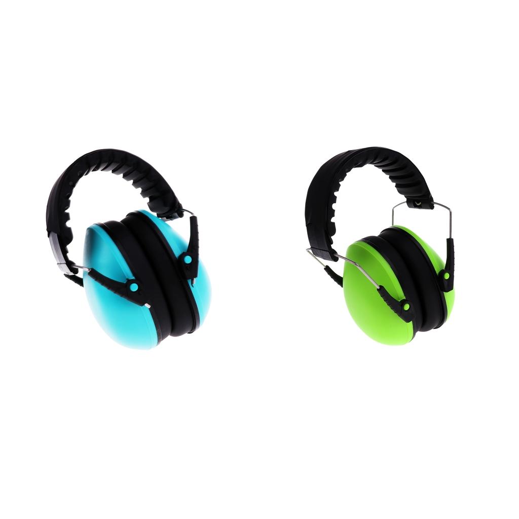 2 Pieces Baby Childrens Ear Defenders Earmuffs Hearing Protection