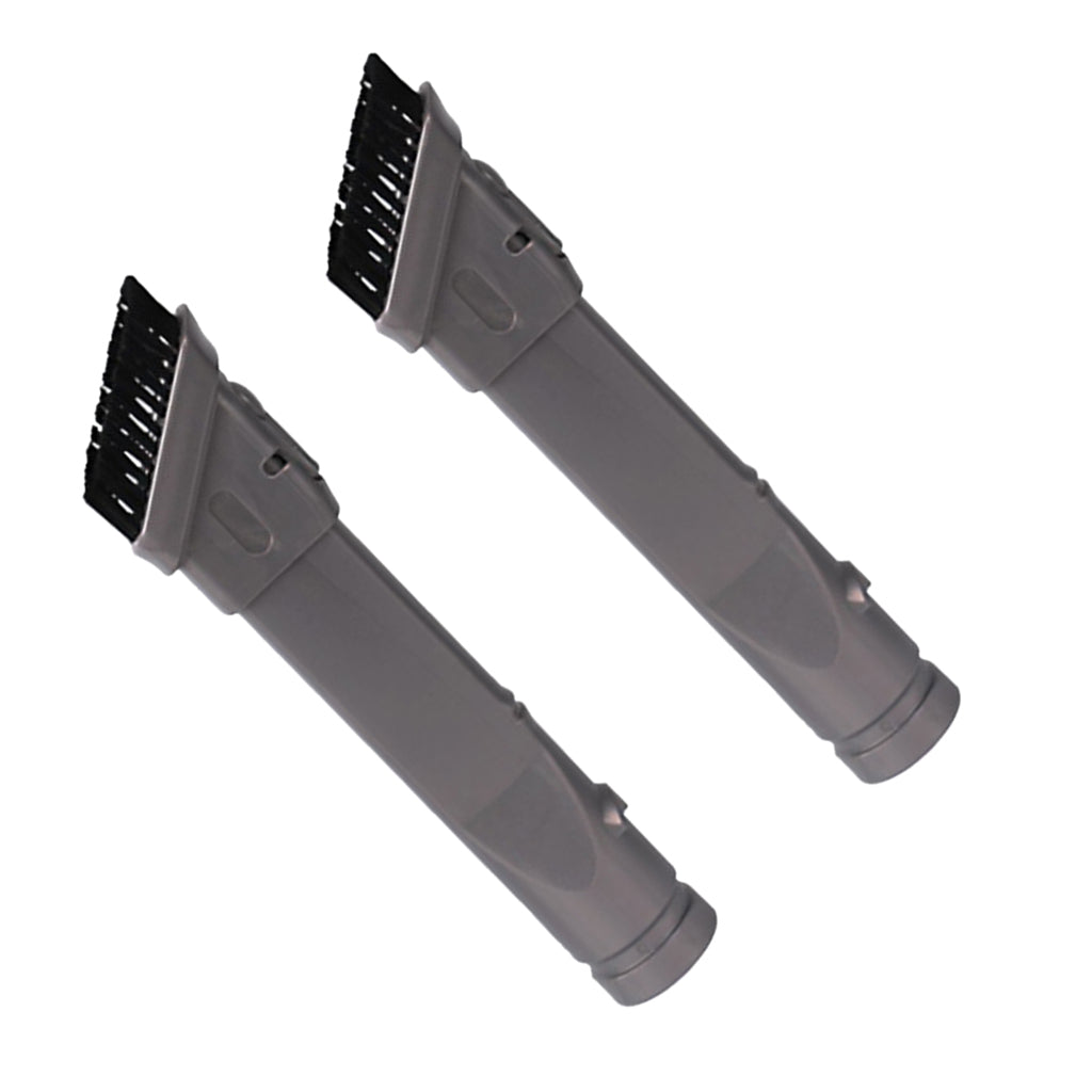 2-in-1 Switchable Vacuums Nozzle Brush Crevice Dust Brush for Dyson Pack 2